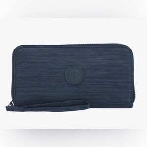 Kipling Alia Navy Blue Wallet with Wrist Strap